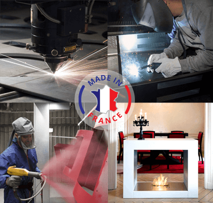 Direct Cheminée, fabricant de cheminée éthanol